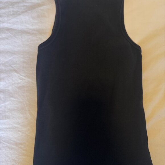 Agolde Rayne Black Tank Top Size Small - Picture 3 of 10